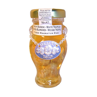 Verrine de truffes blanches, 18g extra