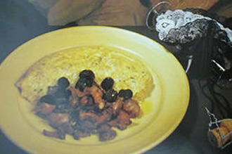 Omelette du curé aux truffes noires