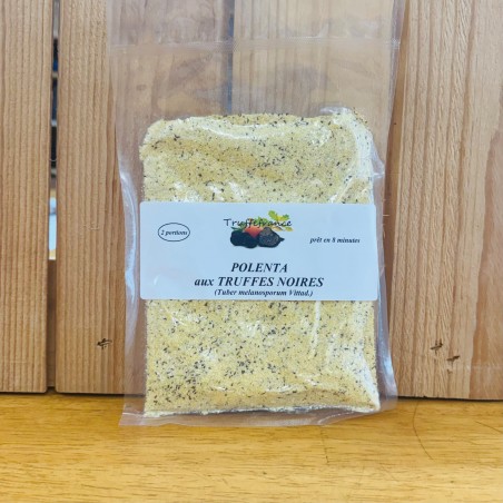 polenta aux truffes noires