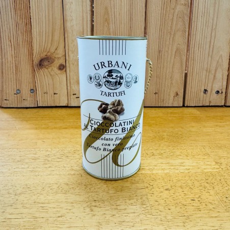 bonbons de chocolat à la truffe blanche