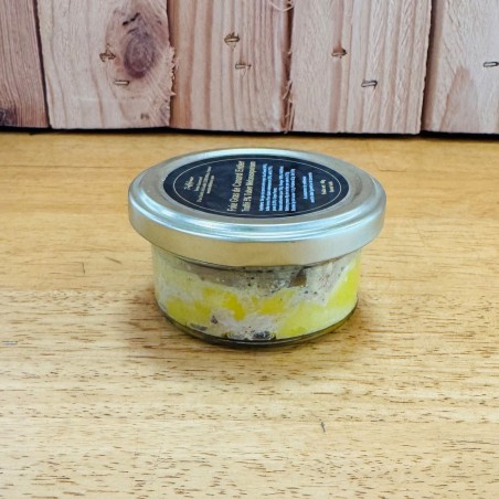 Foie gras de canard entier aux truffes