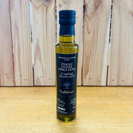 bouteille d'huile d'olive vierge extra truffe d'été