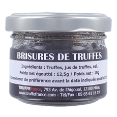 Brisures de truffes noires 12.5g