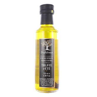 Huile d'olive vierge extra et arôme truffe d'été 100ml DLC COURTE