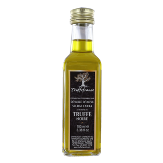 Huile d'olive vierge extra et arôme truffe noire 100ml DLC COURTE