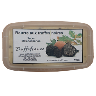 Beurre aux truffes noires 100g - 3% de Truffes